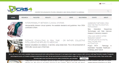 Desktop Screenshot of crs4.it